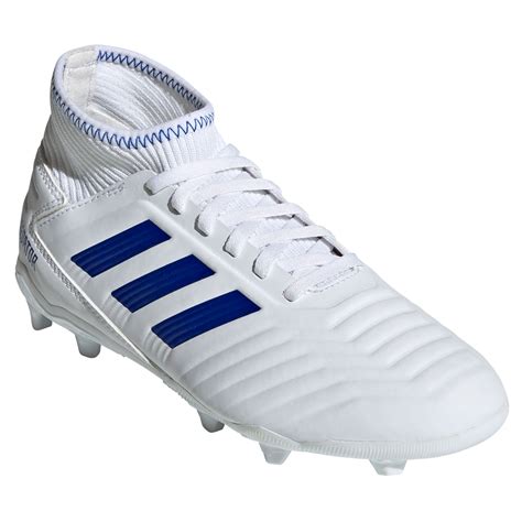 adidas unisex-kinder predator 19.3 ag j fußballschuhe blau|adidas Predator 19.3 AG J Kids Blau Silber .